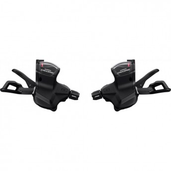 Шифтер SHIMANO DEORE, M6000-L, левый, 2/3 скоростей, на хомут, без индикатора, трос 1800мм Шифтер SHIMANO DEORE, M6000-L, левый, 2/3 скоростей, на хомут, без индикатора, трос 1800мм